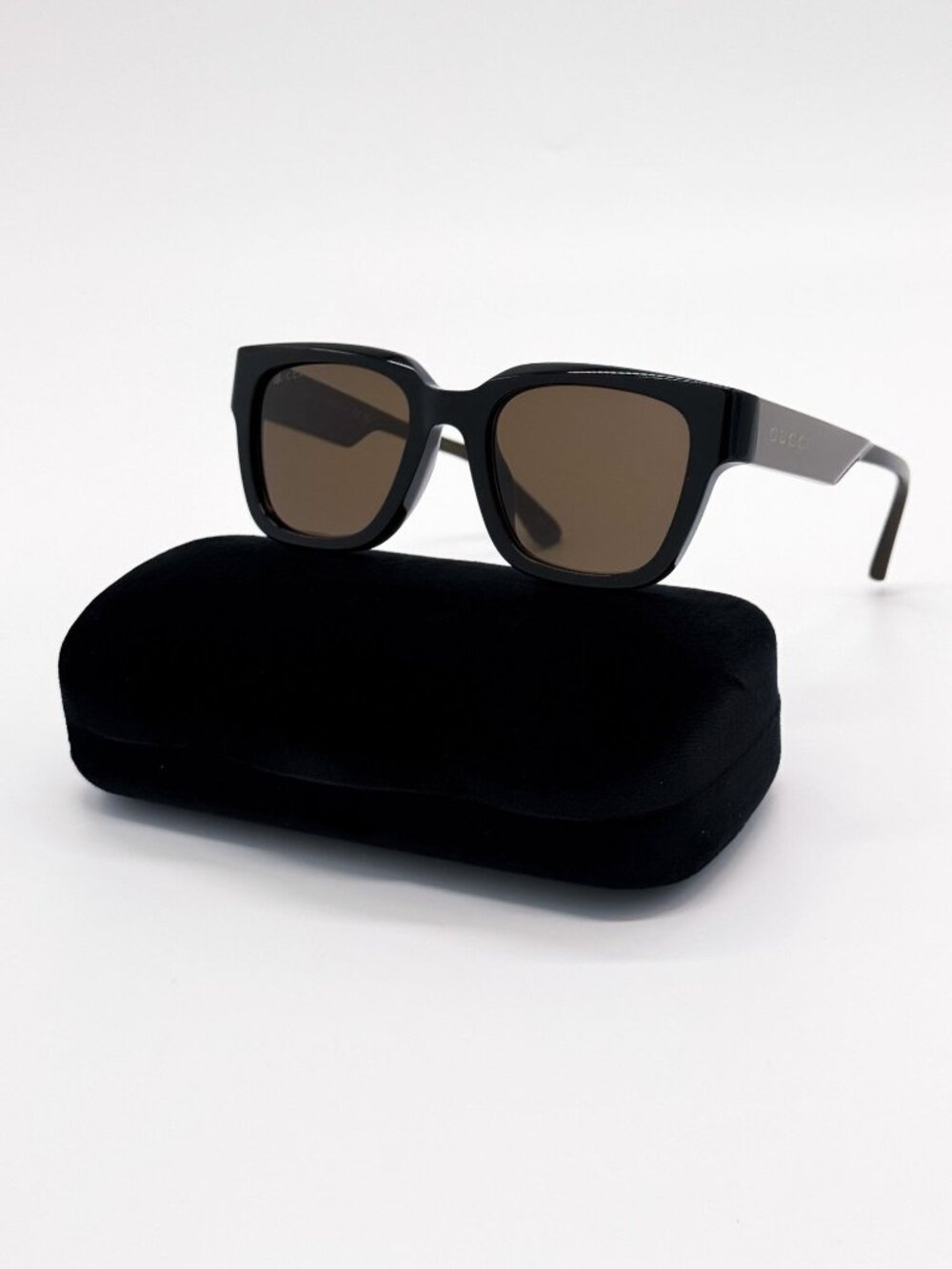 NEW GUCCI SUNGLASSES GG1670SK 004 BLACK/BROWN MEN EYEWEAR